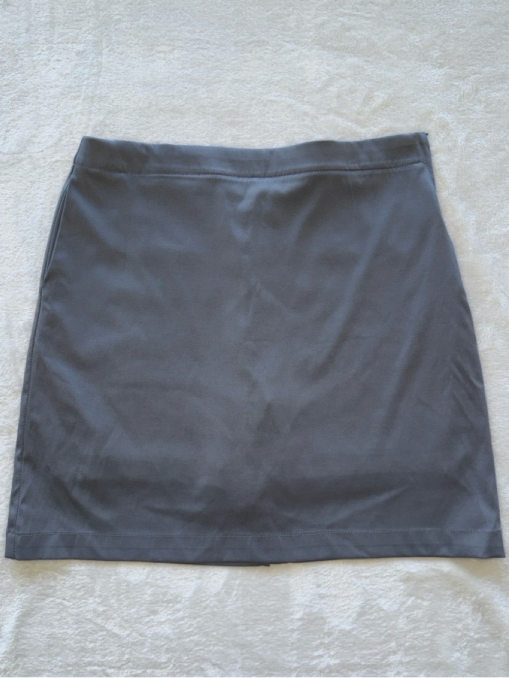 Classic A-Line Skirt in Gray